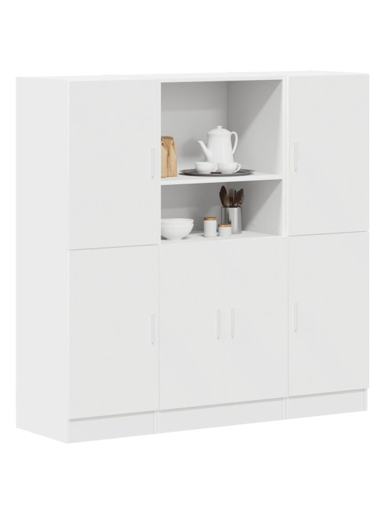 3-OSALINE KÖÖGIKAPIKOMPLEKT, VALGE EHITUSPUIT