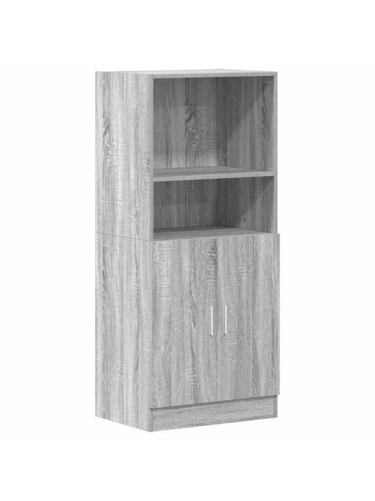 3-osaline vannitoakappide komplekt, hall sonoma tamm, tehispuit