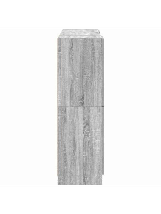 3-osaline vannitoakappide komplekt, hall sonoma tamm, tehispuit
