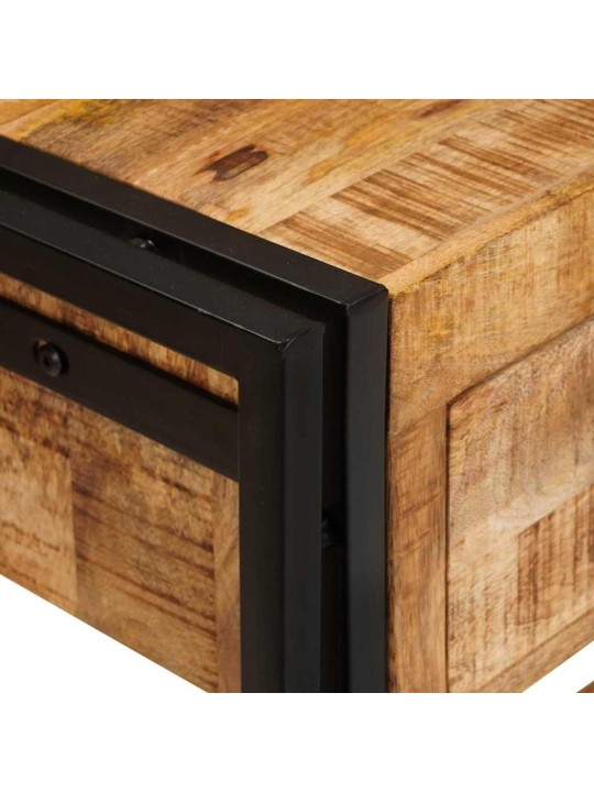 Konsoollauad 2 tk pruun 160 x 33 x 75 cm tugev mango puit