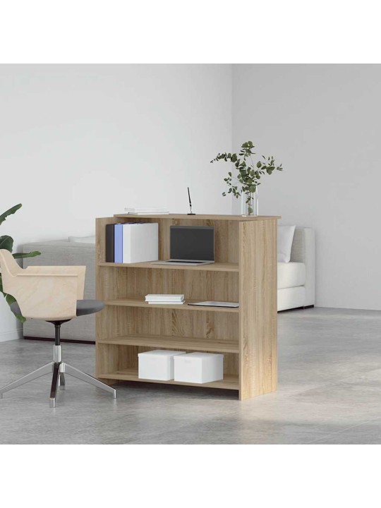 Vastuvõtulaud, sonoma tamm, 100x50x103,5 cm, tehispuit