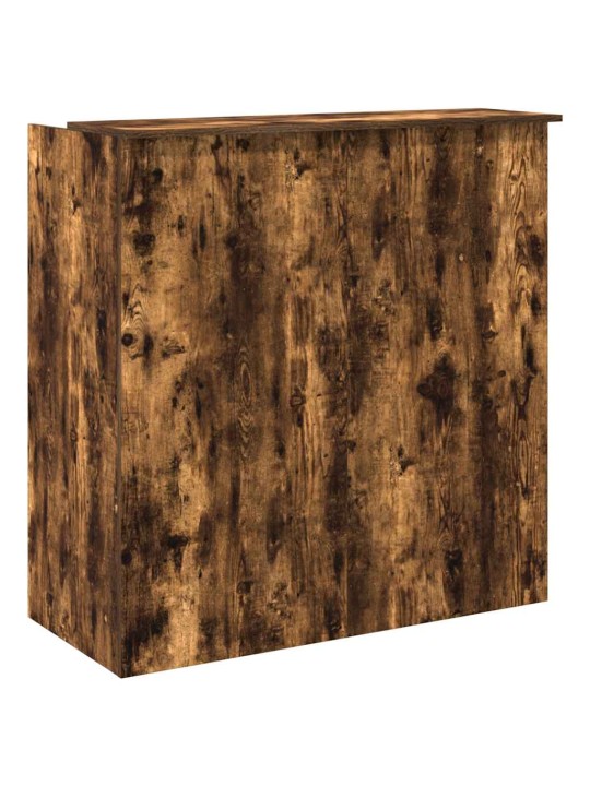 Vastuvõtulaud, suitsutatud tamm, 100x50x103,5 cm, tehispuit