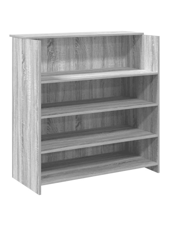 Vastuvõtulaud, hall sonoma tamm, 100x50x103,5 cm, tehispuit