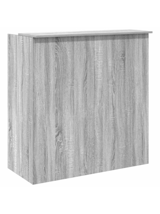 Vastuvõtulaud, hall sonoma tamm, 100x50x103,5 cm, tehispuit