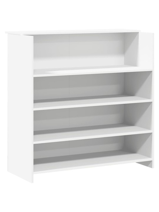 Vastuvõtulaud valge 180x50x103,5 cm engineered wood