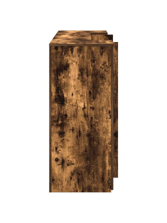 Vastuvõtulaud, suitsutatud tamm, 180x50x103,5 cm, tehispuit
