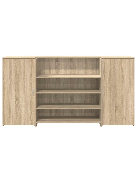 Vastuvõtulaud, sonoma tamm, 200x50x103,5 cm, tehispuit