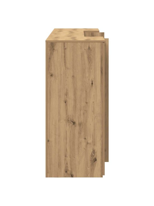 Vastuvõtulaud, käsitöötamm, 200x50x103,5 cm, tehispuit