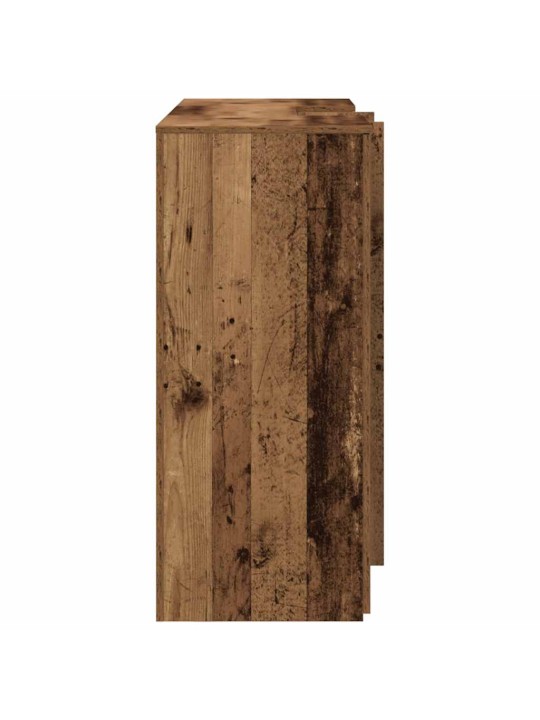 Vastuvõtulaud, vana puit, 155x50x103,5 cm, tehispuit