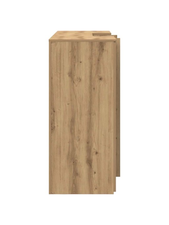 Vastuvõtulaud, käsitöötamm, 155x50x103,5 cm, tehispuit