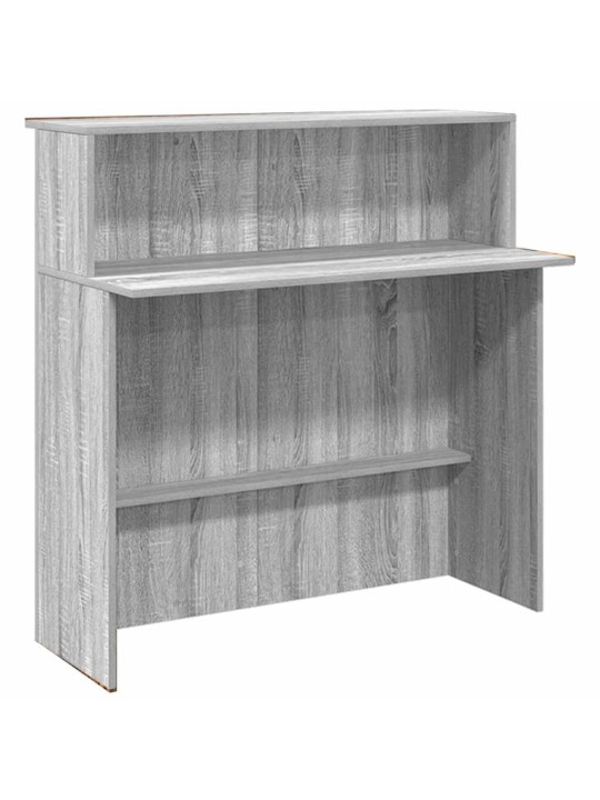 Vastuvõtulaud, hall sonoma tamm, 180x50x103,5 cm, tehispuit