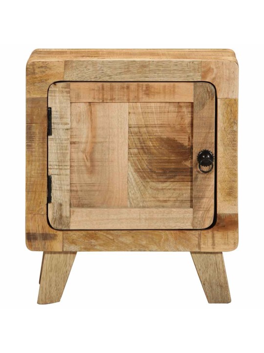 ÖÖKAPP 2 TK 40X32X46 CM TÄISPUIDUST TÖÖTLEMATA MANGO