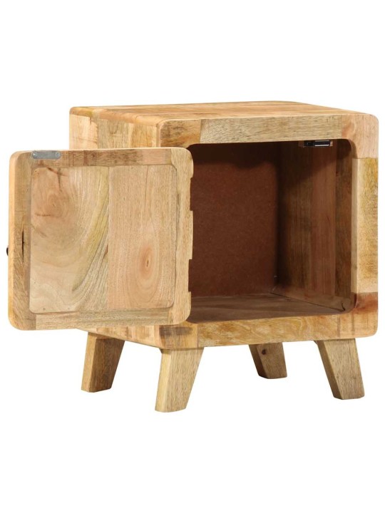 ÖÖKAPP 2 TK 40X32X46 CM TÄISPUIDUST TÖÖTLEMATA MANGO