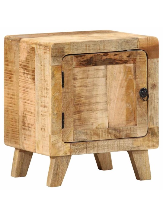 ÖÖKAPP 2 TK 40X32X46 CM TÄISPUIDUST TÖÖTLEMATA MANGO