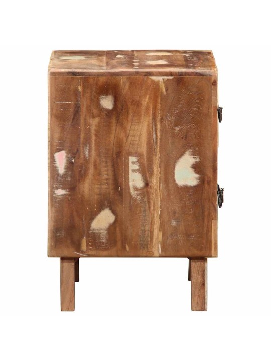 ÖÖKAPP 2 TK 40X32X46 CM TAASKASUTATUD TÄISPUIT