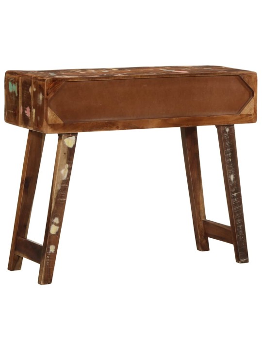 KONSOOLLAUD 90X32X75 CM TAASKASUTATUD TÄISPUIT