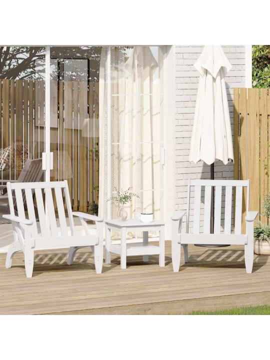 AED ADIRONDACK TOOLID 2 TK, VALGE, 75X77X77 CM, MÄNNIPUIT