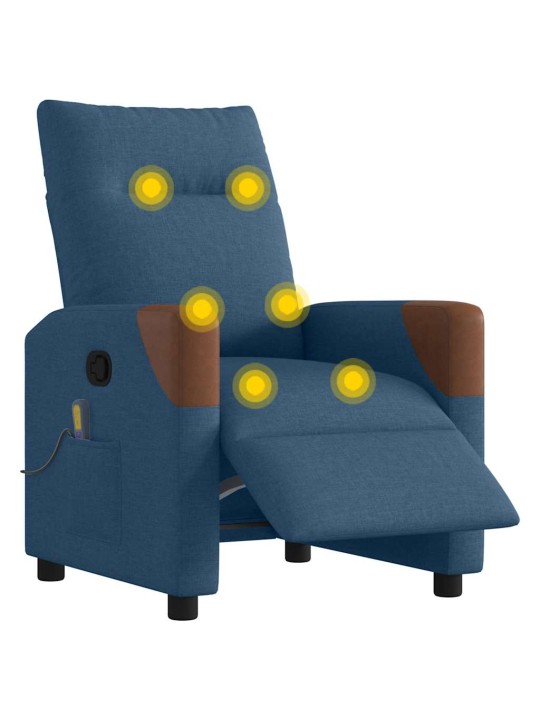 Elektriline massaažitool, sinine, kangas