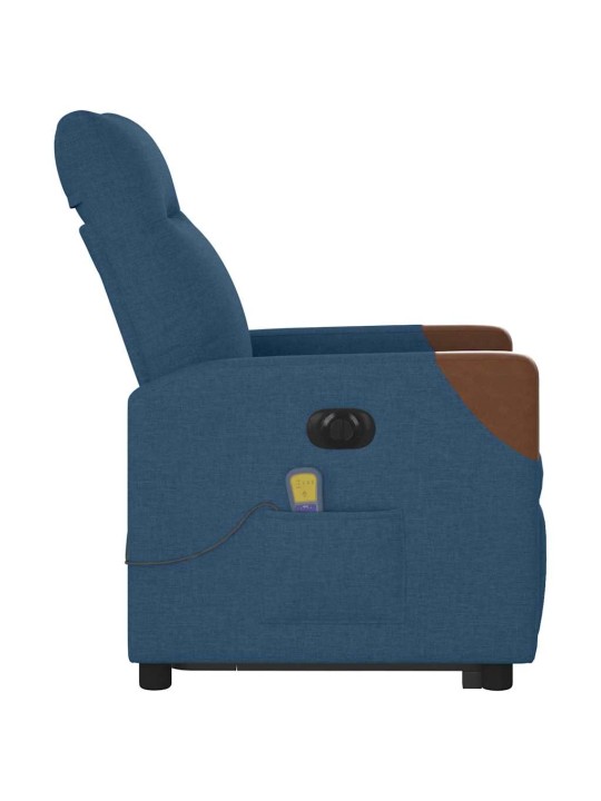 Electric stand up massage lamamistool sinine kangas