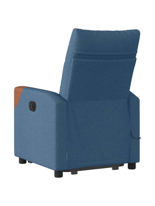 Electric stand up massage lamamistool sinine kangas