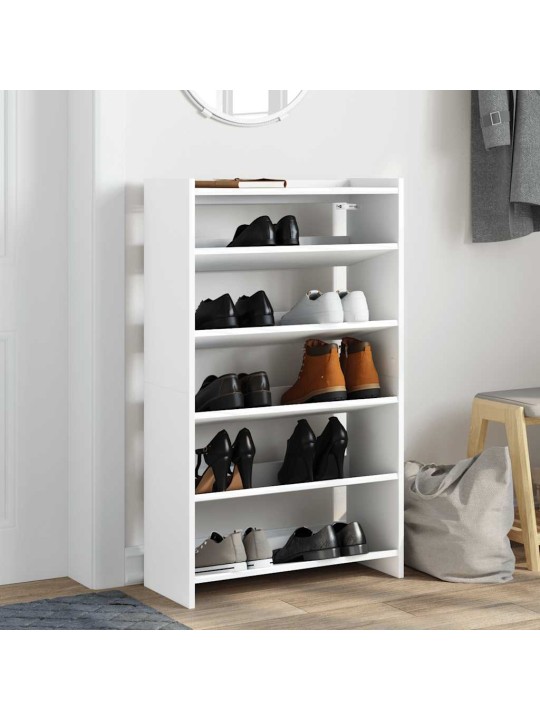 KINGARIIUL VALGE 60X25X100 CM ENGINEERED WOOD