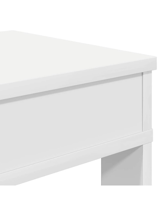 KINGARIIUL VALGE 60X30X98 CM ENGINEERED WOOD
