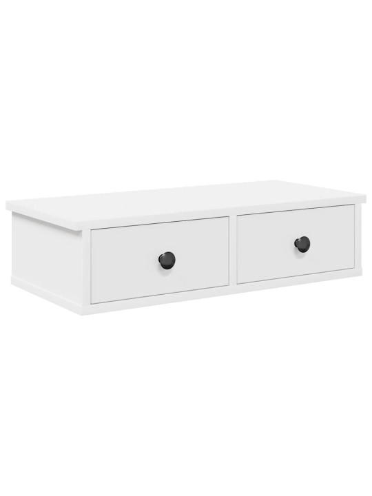 SAHTLITEGA SEINARIIUL VALGE 60X28X15 CM ENGINEERED WOOD