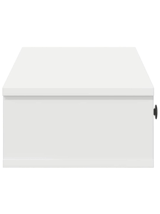 SAHTLITEGA SEINARIIUL VALGE 60X28X15 CM ENGINEERED WOOD