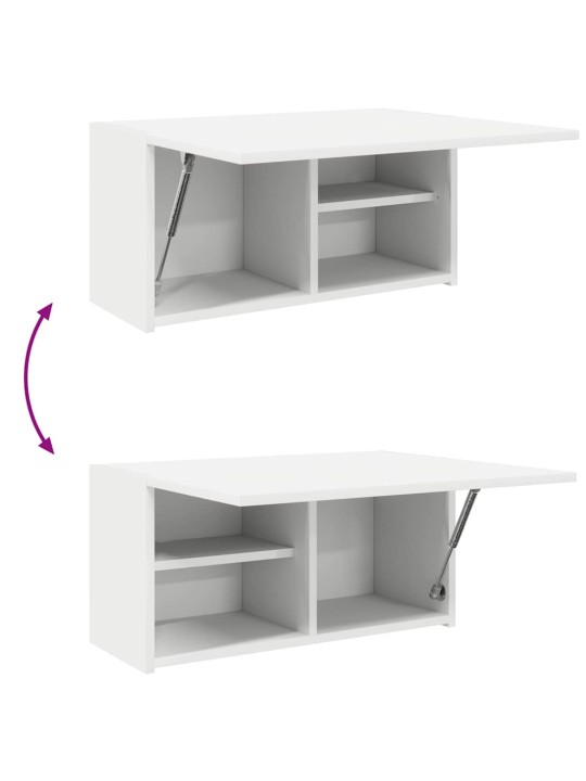 VANNITOA SEINAKAPP VALGE 60X25X30 CM ENGINEERED WOOD
