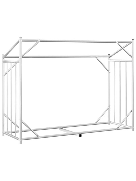 KÜTTEPUUDE RIIUL VIHMAKATTEGA 151X60,5X110,5 CM TSINGITUD TERAS