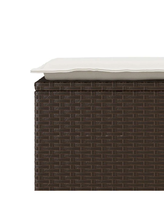 AIAPINK ISTMEPADJAGA, PRUUN, 110X40X44 CM, POLÜROTANG