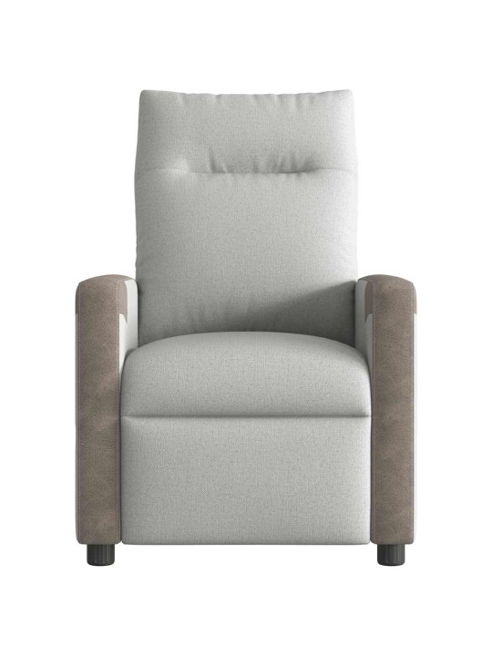 MASSAGE RECLINER TOOL CLOUD GREY FABRIC