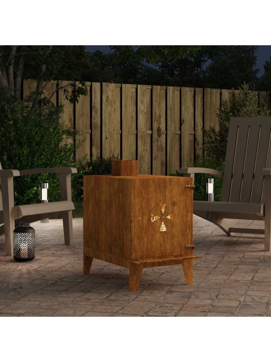 MATKAPLIIT 35X50X60 CM CORTEN TERAS