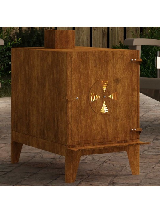 MATKAPLIIT 35X50X60 CM CORTEN TERAS