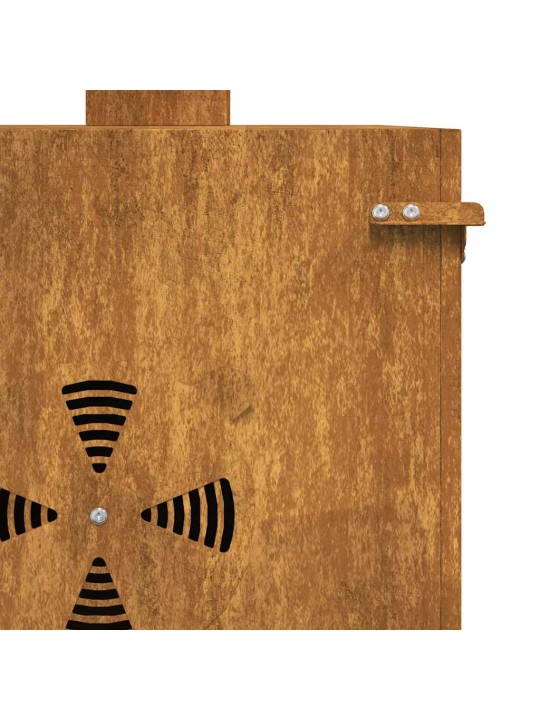 MATKAPLIIT 35X50X60 CM CORTEN TERAS