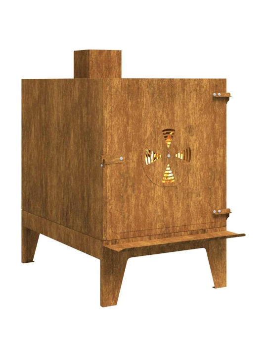 MATKAPLIIT 35X50X60 CM CORTEN TERAS