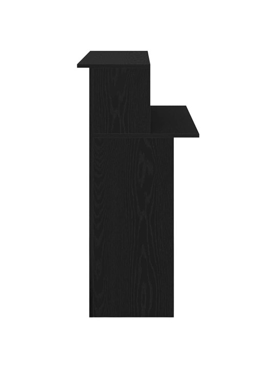 VASTUVÕTULAUD MUST 100X50X103,5 CM TEHISPUIT