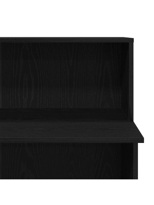 VASTUVÕTULAUD MUST 100X50X103,5 CM TEHISPUIT