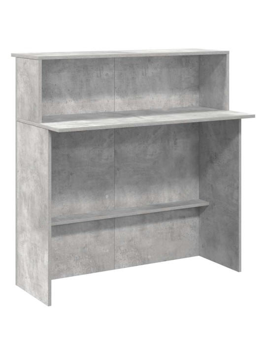 VASTUVÕTULAUD, BETOONHALL, 100X50X103,5 CM, TEHISPUIT