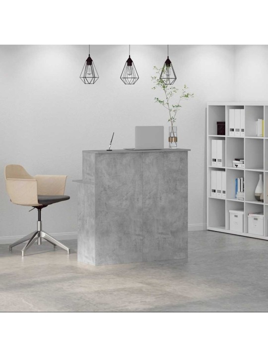 VASTUVÕTULAUD, BETOONHALL, 100X50X103,5 CM, TEHISPUIT