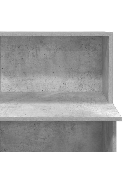 VASTUVÕTULAUD, BETOONHALL, 100X50X103,5 CM, TEHISPUIT