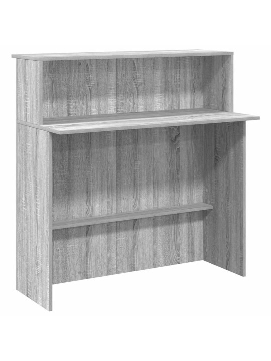 VASTUVÕTULAUD, HALL SONOMA TAMM, 100X50X103,5 CM, TEHISPUIT