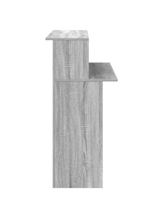 VASTUVÕTULAUD, HALL SONOMA TAMM, 100X50X103,5 CM, TEHISPUIT