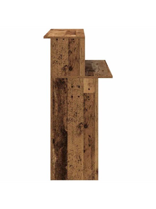 VASTUVÕTULAUD, VANA PUIT, 100X50X103,5 CM, TEHISPUIT