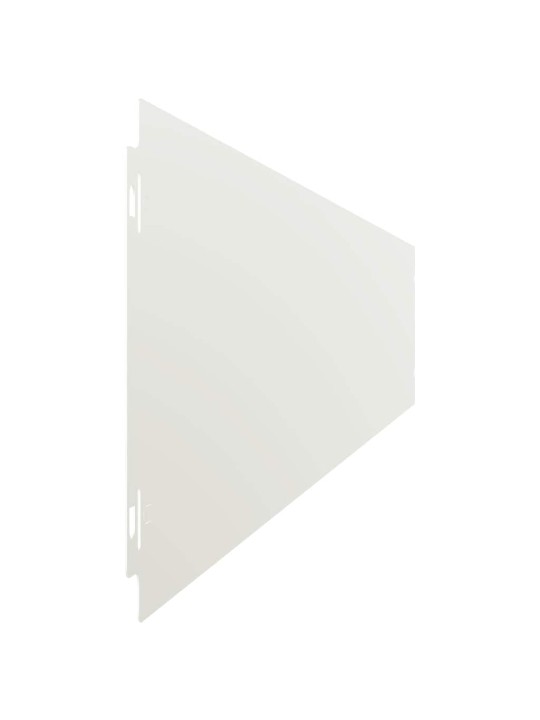 MURUÄÄRED 10 TK VALGE 15X103 CM KÜLMVALTSITUD TERAS