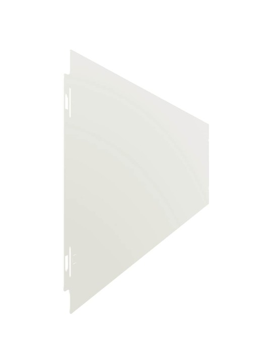 MURUÄÄRED 50 TK VALGE 15X103 CM KÜLMVALTSITUD TERAS