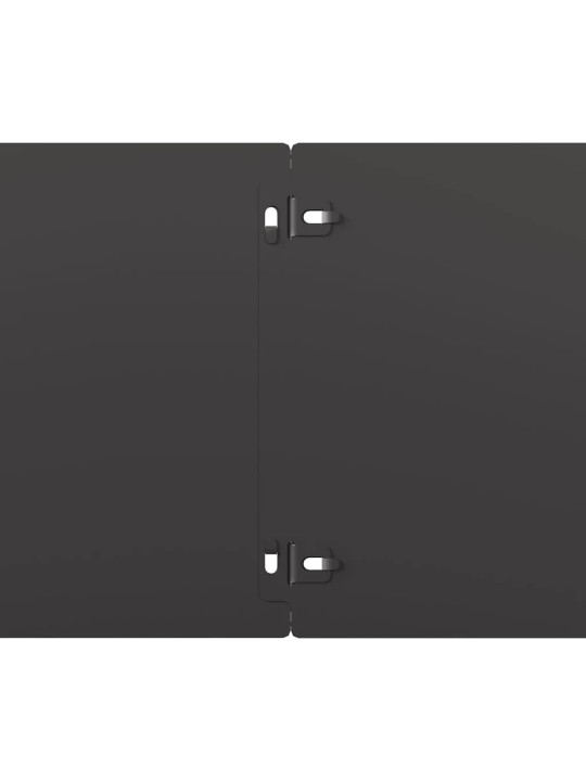 MURUÄÄRED 10 TK MUST 20X103 CM KÜLMVALTSITUD TERAS