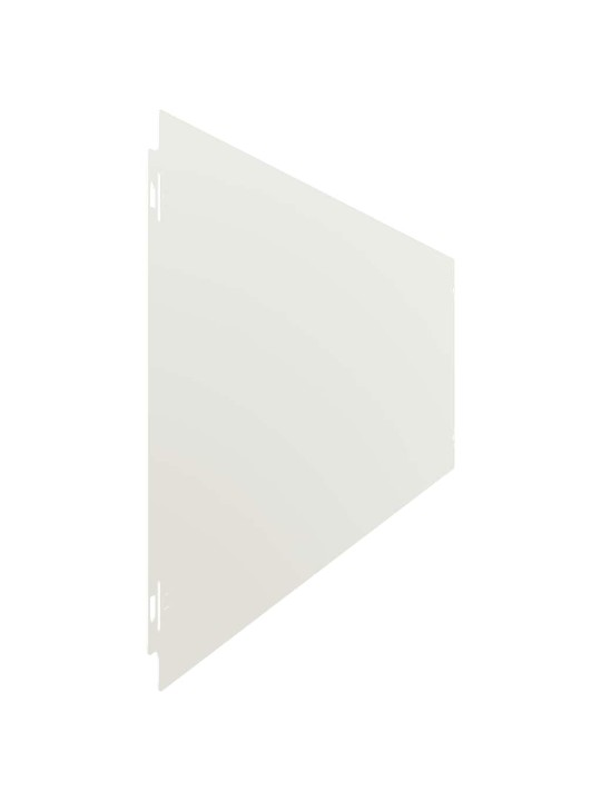 MURUÄÄRED 10 TK VALGE 20X103 CM KÜLMVALTSITUD TERAS