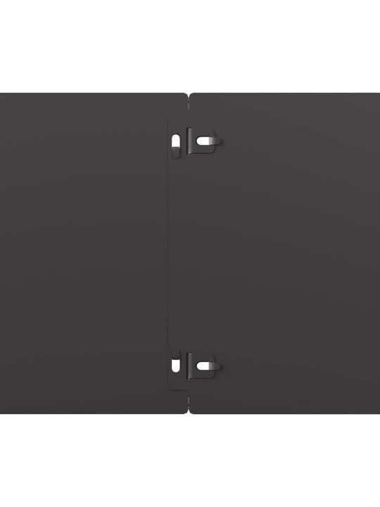 MURUÄÄRED 30 TK MUST 20X103 CM KÜLMVALTSITUD TERAS