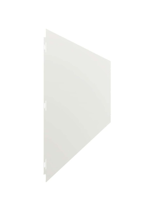MURUÄÄRED 10 TK VALGE 25X103 CM KÜLMVALTSITUD TERAS